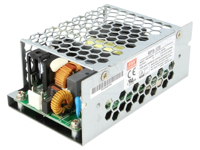 Voedingseenheid: schakelende; open; 120W; 113÷370VDC; 80÷264VAC Voedingseenheid: schakelende; open; 120W; 113÷370VDC; 80÷264VAC